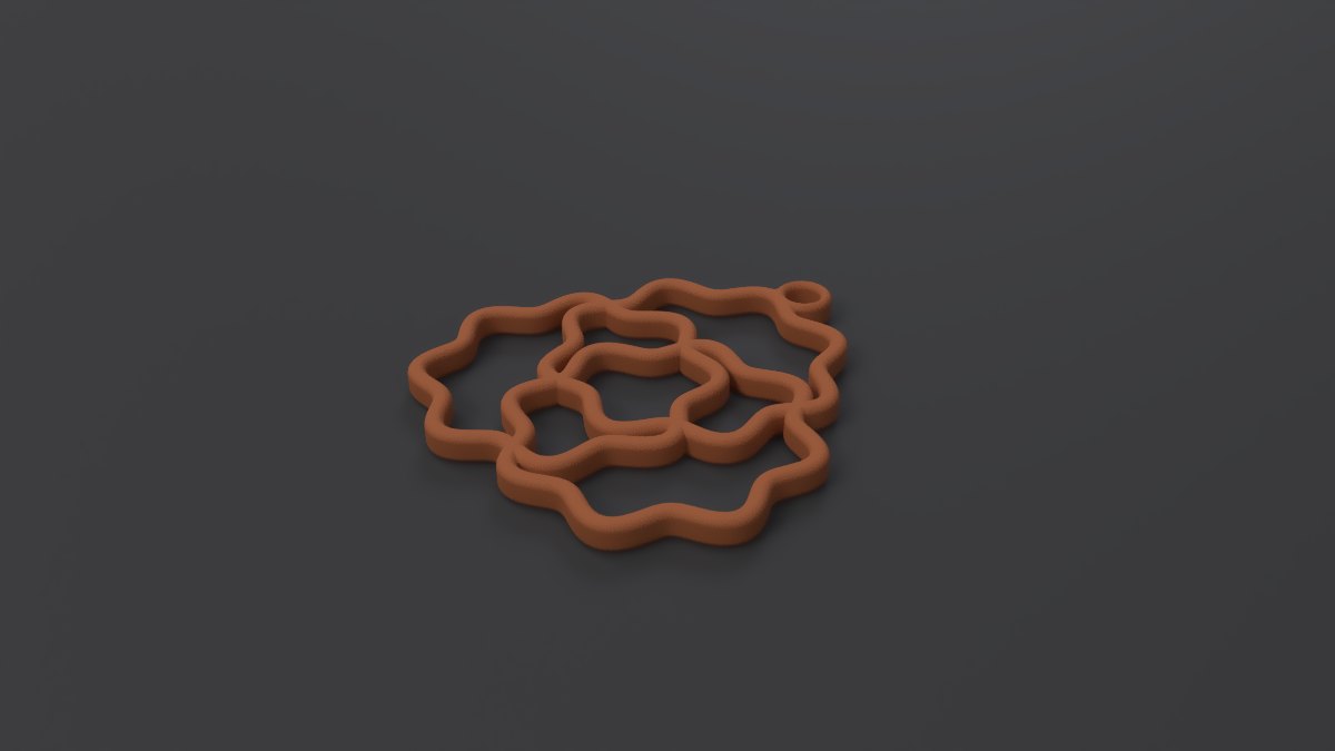Preview of Mcp Exercise Wavy Trivet