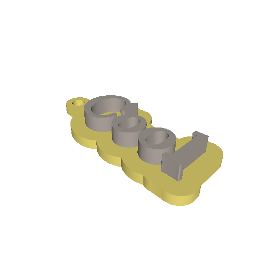 Chunky bag tag