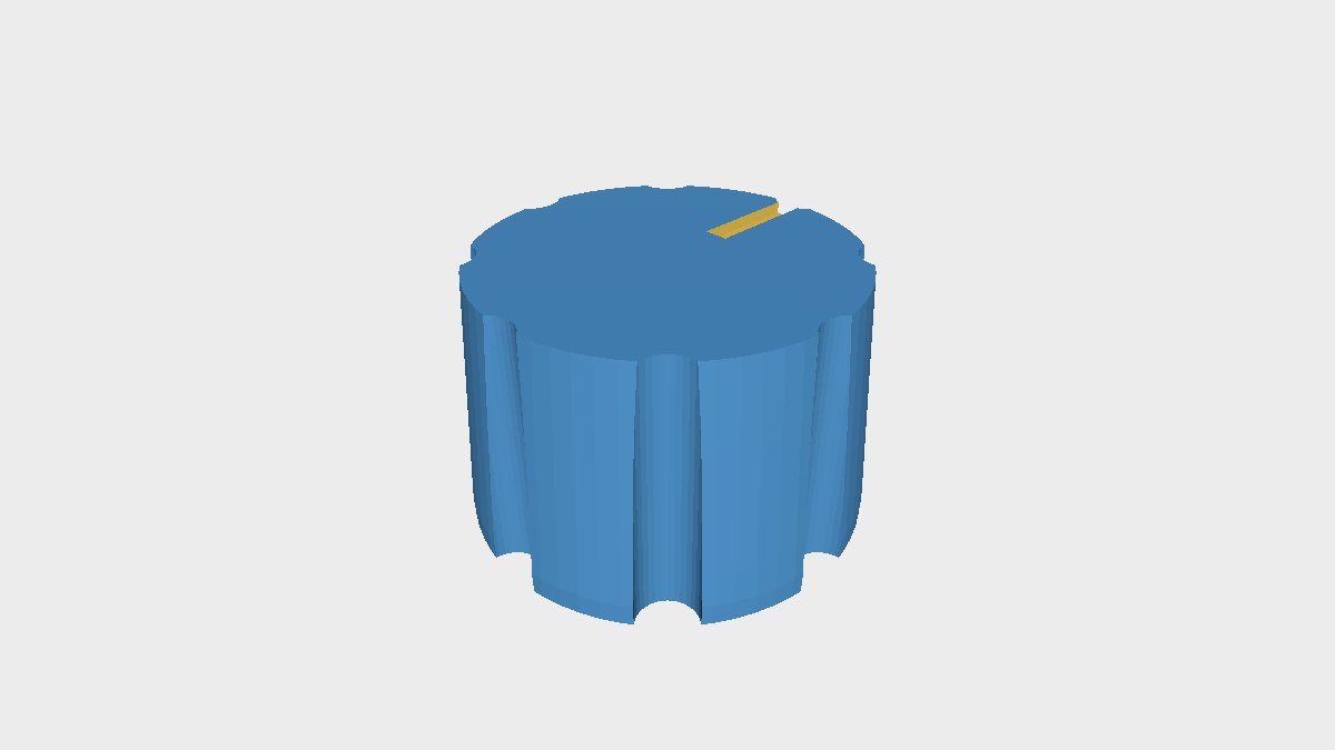 Preview of parametric-dshaft-knob