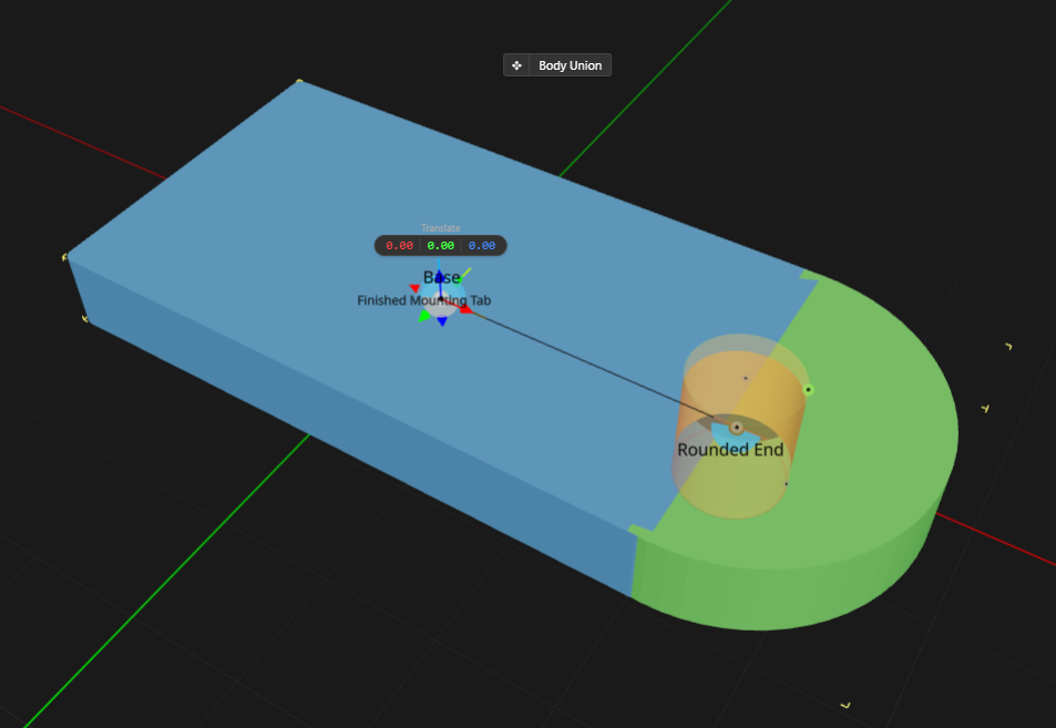 Diagram comparing local, parent, and world coordinate frames