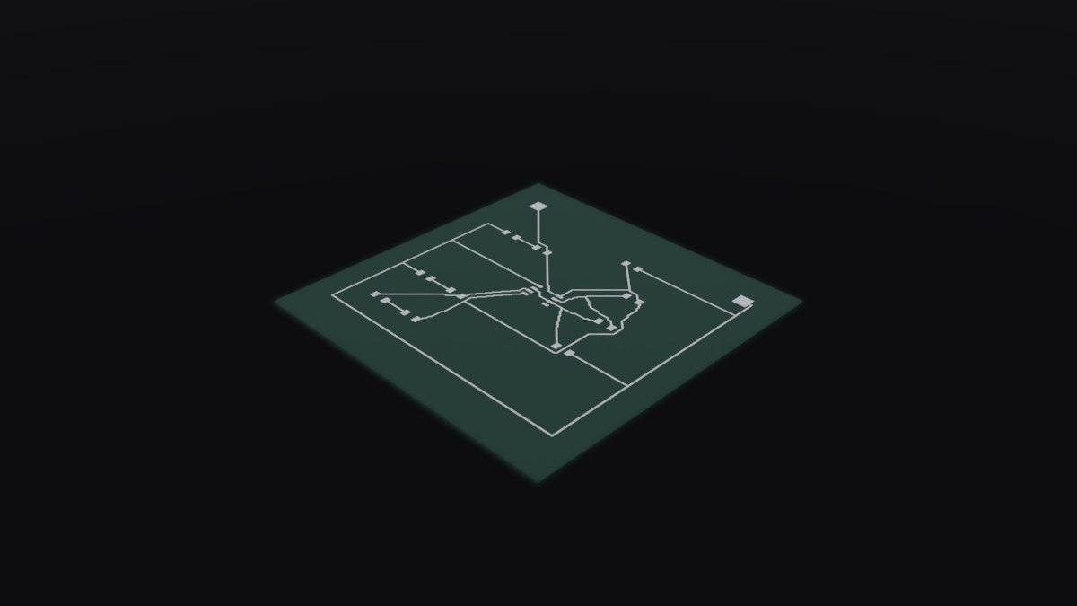 Preview of PCB trace example