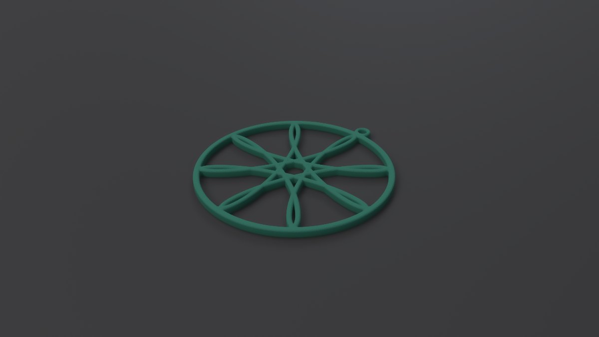 Preview of Spirograph Ornament