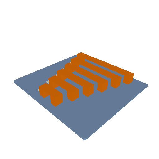 Bridge test coupon