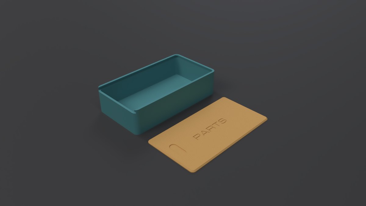 Preview of Parametric Sliding Lid Box